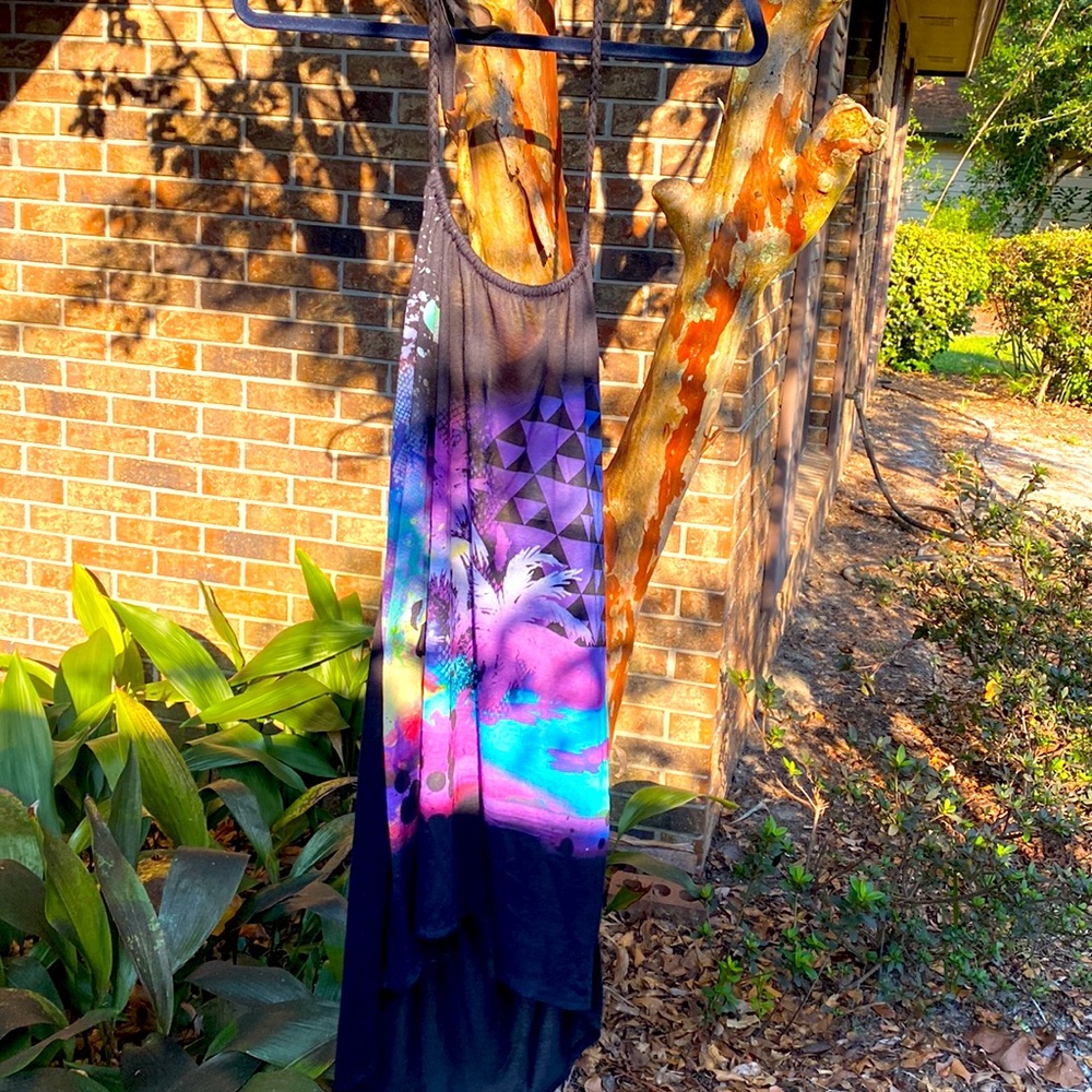 Op swim cover up high low size M NWT